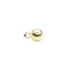 Plata de Ley 925 Colgantes Cuentas Adhesivas Chapado Color Oro Real Conservación del Color Cuentas de Posicionamiento Cuentas Ajustables Accesorios Collar Pulsera DIY Cuentas Retráctiles