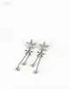 Pendientes de Borla con Flor de Circonita Estilo Coreano Super Hada de Nuevo Estilo, Modernos y Versátiles, Pendientes de Alta Gama para el Trabajo con Sentido del Diseño