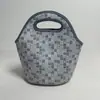 Bolsa de Almacenamiento Aislada de Material de Buceo Popular, Bolsa de Almuerzo Portátil Impresa para Picnic al Aire Libre, Bolsa de Almuerzo Definitiva