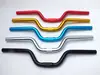 Guidões de Bicicleta para Bicicletas Dobráveis, Guidões de Marcha Fixa, Guidões de Andorinha de Ângulo Largo, Guidões de Andorinha Pequenos, Guidões de Alumínio Anodizado com Aumento de Altura de 25,4 mm