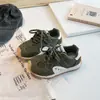 Tênis de balé com cadarço e sola grossa para mulheres, novo super popular Outono 2026 sapatos Forrest Gump, tênis casuais esportivos confortáveis e que não cansam