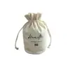 Bolsa de regalo con fragancia, bolsa de algodón para ambientador de coche, bolsa con cordón personalizada, bolsa de regalo promocional, bolsa de lona para velas, bolsa de algodón puro