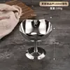 Tazón Creativo de Acero Inoxidable Estilo Coreano para Postre, Copa de Champán para Cóctel, Copa para Helado, Copa para Pudín, Tazón para Snacks