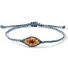 Nuevo Pulsera de Ojo Maligno Tejida a Mano con Cuerda Multicolor Ajustable, Moderna y Versátil, Popular en Europa y América