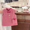 [Bolsa Gratis] ¡Jin Suitang! Vestido Nuevo de Estilo Chino para Niñas con Diseño Original, Vestido Chaleco Dorado de Estilo Nacional, Vestido de Princesa