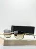 Gafas de Sol de Diseñador de Lujo Gafas Retro Diseño de Borde Cortado Lente con Protección UV400 Estrella the Arttes