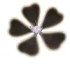Luces Dinámicas Luminosas de Flor de Peonía LED Luces Decorativas para Césped y Jardín al Aire Libre Luces de Paisaje con Inserción en el Suelo Luces de Flor