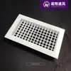 Equipo de Ventilación de Aire Fresco de Aleación de Aluminio con Salida de Aire Regulable de Doble Capa con Persianas para Ventilación y Extracción de Aire Acondicionado Central