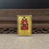 2027 Año del Cabro Tarjeta Pequeña Tarjeta de Cobre Ding Wei Tai Sui General Bing Tarjeta de Metal Zodiaco Oveja Año de Nacimiento Afinidad