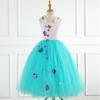 Ropa Europea y Americana para Niños Nuevo Vestido Redondo Pequeño para Niños Pequeños y Medianos Navidad Falda Tutú Corta Linda Vestido Falda para Niños