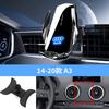 Soporte de Carga Inalámbrica para Teléfono Móvil y Soporte para Teléfono Móvil de Apertura y Cierre Eléctrico con Sensor Infrarrojo Dedicado para Audi A6L y Otros Coches
