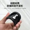 Almohadilla Protectora de Hebilla de Cerradura de Puerta de Coche Silicona Absorbente de Golpes para Puerta Amortiguador de Puerta Funda de Goma para Hebilla de Cerradura de Puerta