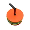 Venta al por mayor de fábrica Mini disco plano redondo de PE con logotipo Disco de entrenamiento de fútbol Disco de obstáculo Almohadilla de señalización