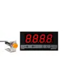Medidor de Velocidade de Linha Contadora Tipo Rolo Medidor Display Digital Eletrônico Codificador Controlador Velocímetro RPM ST76-TD