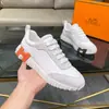 Sapatos Masculinos de Moda Tênis Casual Anti-veludo Couro Bovino Fosco Patchwork Malha Respirável Cor Contrastante Aumento de Altura Versátil Tênis de Corrida