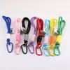 Cuerda Trenzada de Nylon de Colores Mosquetón para Hombres y Mujeres Llavero para Mochila de Exterior Funda para Teléfono Móvil Cintas para Taza de Agua Correa para Teléfono Móvil