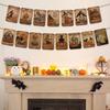 Decoración Vintage para Fiesta de Halloween Bandera de Halloween Decoración de Pared Interior Estufa Suministros para Eventos de Halloween