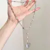 "Río de Estrellas y Luz de Luna" Collar Vintage de Estilo Francés con Diamantes Brillantes Multicapa, Cadena para Clavícula de Banquete de Estilo Palaciego Lujosa y Resistente