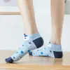 Calcetines de dibujos animados nuevos de primavera y verano para mujer, calcetines náuticos de estilo académico, calcetines invisibles de boca baja, calcetines de comercio exterior japoneses