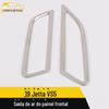 Adequado para 19 Jetta VS5 painel frontal saída de ar anel brilhante VS5 ar condicionado frontal saída de ar adesivos decorativos