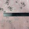Tira de Ventana Floral Pequeño Moda Coreana Top de Chifón para Mujer Tejido de Moda Algodón Puro Saro Jacquard Tira Calada