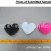 Producción de colgante de peluche con forma de corazón de melocotón, corazón largo, colgante con forma de corazón, bola de pelo de amor, colgante para coche, colgante para bolso