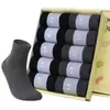 Calcetines de algodón 100% puro para hombre, 10A antibacterianos y resistentes al olor, adecuados para ropa de negocios, absorbentes y diseñados para todas las estaciones; largo a media pantorrilla; disponible para envío inmediato y venta al por mayor