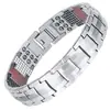 Venda quente transfronteiriça pulseira magnética de íons negativos pulseira magnética de múltiplos pontos removível pulseira de energia de íons negativos masculina