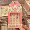 Pegatinas de Uñas Sanrio para Niñas, Arte de Uñas Lindo y Divertido, Piezas de Uñas para Estudiantes, Piezas de Uñas Dulces, Uñas Postizas para Niños
