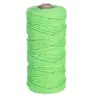 Cuerda de Cáñamo Colorida 3mm Cuerda de Algodón Tejida a Mano Cuerda Colorida Material Tejido a Mano DIY para Jardín de Infantes Cuerda para Cubrir