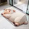 Alfombrilla Absorbente para Baño de Tierra de Diatomeas Transfronteriza, Antideslizante, Resistente a la Suciedad, Resistente al Desgaste, Felpudo Decorativo para Puerta de Entrada