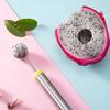 Escavador de Bolas de Fruta Escavador Multifuncional de Bolas de Fruta Ferramenta de Escultura de Frutas de Dupla Ponta Faca de Escultura para Bandeja de Frutas