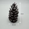 Simulación Navidad Blanco Pintura Piña Accesorios Fabricantes Transfronterizos Suministro Directo Plástico Flores Secas Colgantes Árbol de Navidad Accesorios de Fotografía
