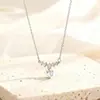 Collar Exagerado de Doble Capa con Colgante de Corazón, Gotas de Aceite, Hermoso, de Venta Caliente en Europa y América para Mujeres con Circonita Microincrustada, Elegante y Versátil