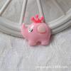Accesorios de resina diy Elefante corona diy pegamento de crema accesorios para funda de teléfono diy accesorios para el cabello de niños material para pasador