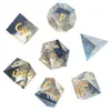 Dados de Resina Longan para D&D Producto Más Vendido en Amazon Grupo de Corredores Coc Cápsulas D20-D47