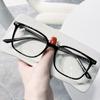 Nuevas gafas anti-luz azul al por mayor, gafas de moda con montura cuadrada, se pueden equipar con gafas de miopía con panel de montura pequeña, gafas con montura de pierna.