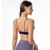 Moda Europea y Americana Sujetador de Dormir Sin Costuras Amazon Transfronterizo Sin Aros Ropa Interior Fina para Mujer Sexy Espalda Hermosa Envolvente Busto