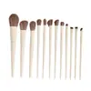 Cheng Shi'an Yun Porcelana Conjunto de Pincéis de Maquiagem Pincel para Sombra Pincel para Blush Lâmina Pincel Delineador Pincel para Pó Conjunto Completo