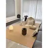 Alfombra de imitación de sisal para sala de estar, alfombrilla resistente al desgaste, cortable, alfombra para dormitorio, balcón, mesita de noche, alfombrilla de suelo tatami japonesa