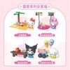 Caja ciega de la serie de campanas de agua de invierno de Sanrio, muñeca Coolomi hecha a mano para decoración de biblioteca, artículos periféricos al por mayor