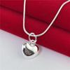 Moda Internet Popular Curto Pêssego Coração Colar Amor Pingente Comércio Exterior Advanced Sense Clavícula Corrente Feminina Jóias YN060
