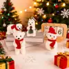 Adornos de oso de Navidad, Decoraciones de Navidad, Adornos de oso de espuma, Regalos de Navidad, Adornos de oso polar, Adornos para árbol de Navidad