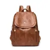 Nova Mochila Simples Tendência de Rua Feminina Moda Mamãe Compras Viagem Trabalho Leve Mochila Retrô Atacado