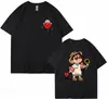 Camiseta de Manga Curta Shin-Chan para Mulheres, Primavera/Verão 2024, Corte Solto, Emagrecimento, Versátil, Camada Base, Nova Moda