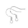 Aretes de Gancho para Oreja de Plata S925 Color Duradero Chapados en Oro de 14K Producto Terminado Chapado en Oro Real Accesorios de Joyería DIY Venta al por Mayor A15A16