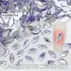 4*8mm Fondo Plano Joyería de Diamantes para Uñas Estilo Sirena Rosa Transparente Joyería Versátil para Uñas Joyería para Uñas Diamante Venta al Por Mayor