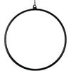 Anillo de Acero Inoxidable sin Orejas Monoaural Anillo de Hierro Tubo de Acero Danza Giratorio Anillos de Yoga Aéreo Anillo de Fitness Gimnasia Acrobática Anillo Antideslizante