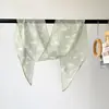 Lenço de Seda Leve e Respirável de Verão, Lenço Longo de Seda com Estampa Paisley 170, Lenço Cinto Multiuso, Protetor de Pescoço