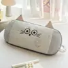 Almohada Infantil de Seda Helada de Verano con Cáscara de Trigo para Edades 6-12, Núcleo de Almohada Individual para Estudiantes, Adecuada para Todas las Estaciones